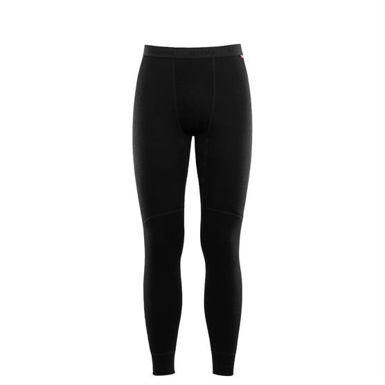 Aclima Doublewool Longs Mens  Jet Black   Marengo