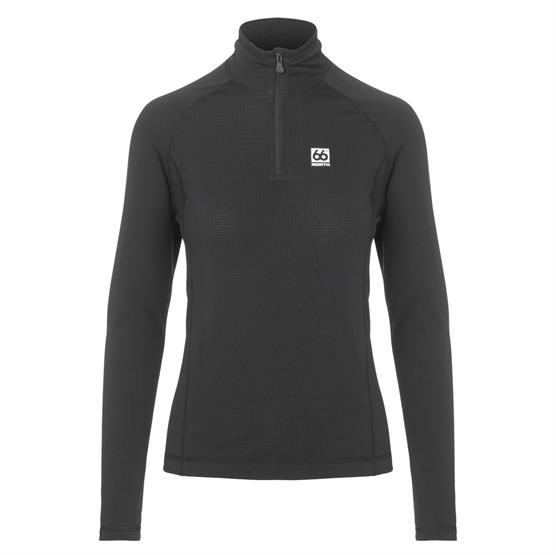 66â North Womens Grettir Zip Neck  Black