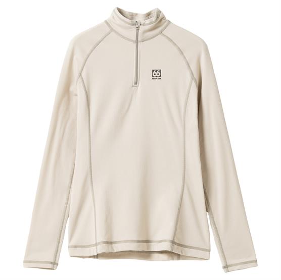 66â North Womens Grettir Zip Neck  Dark Stone