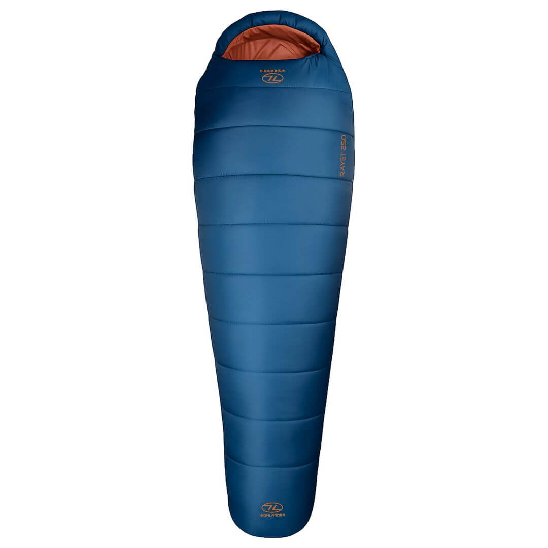 Sovepose Highlander Rayet 250 Blå